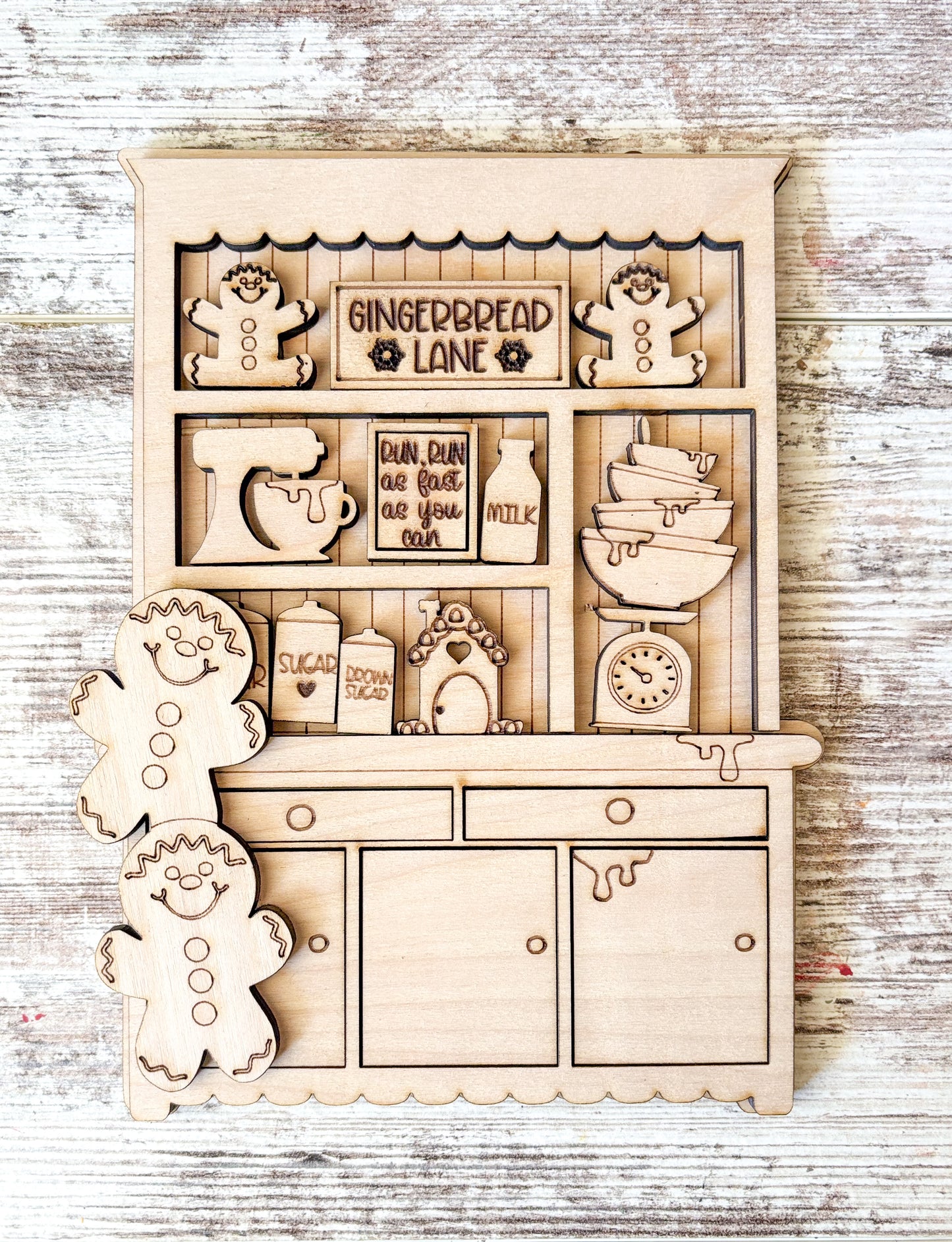 Christmas Bookshelves DIY Kits