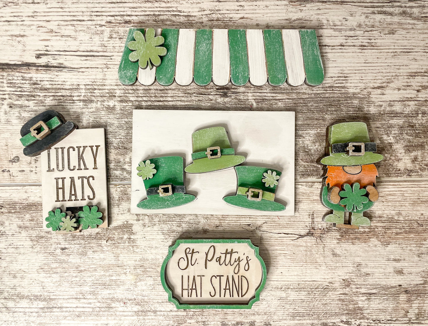 DIY Interchangeable Market Stand St. Patrick’s Day
