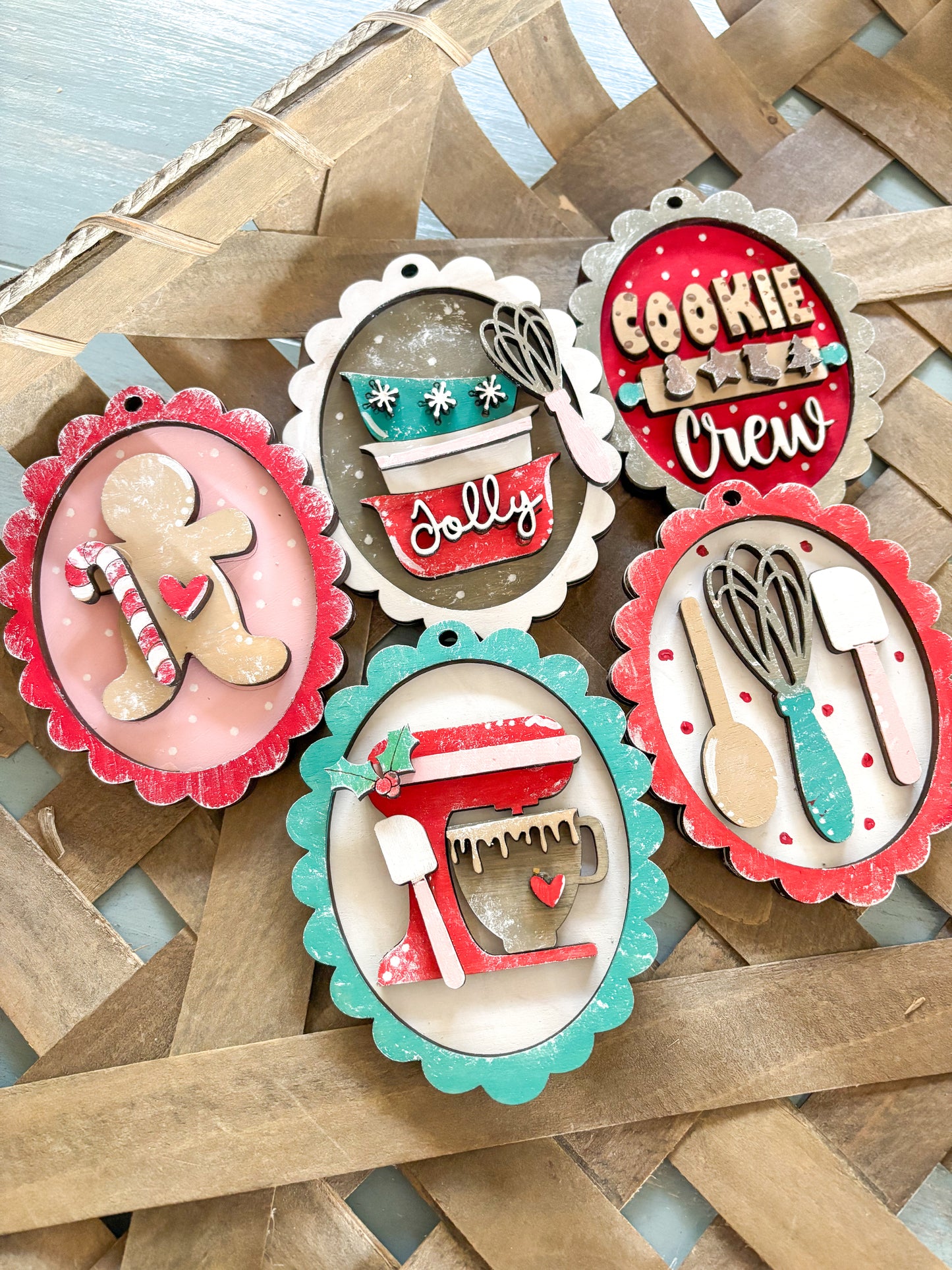 Baking Spirits Ornament Set DIY Kit