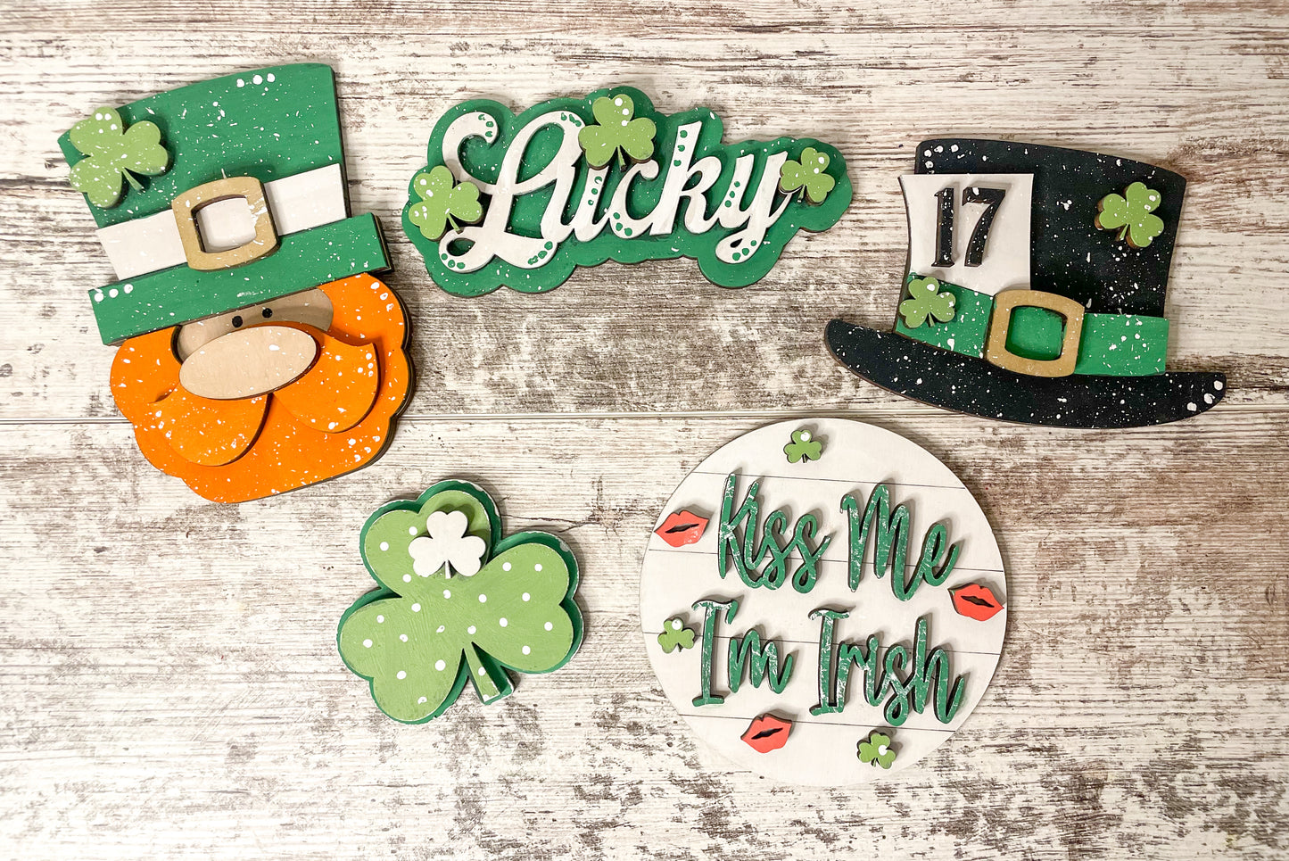 Lucky Leprechaun Tiered Tray DIY Kit