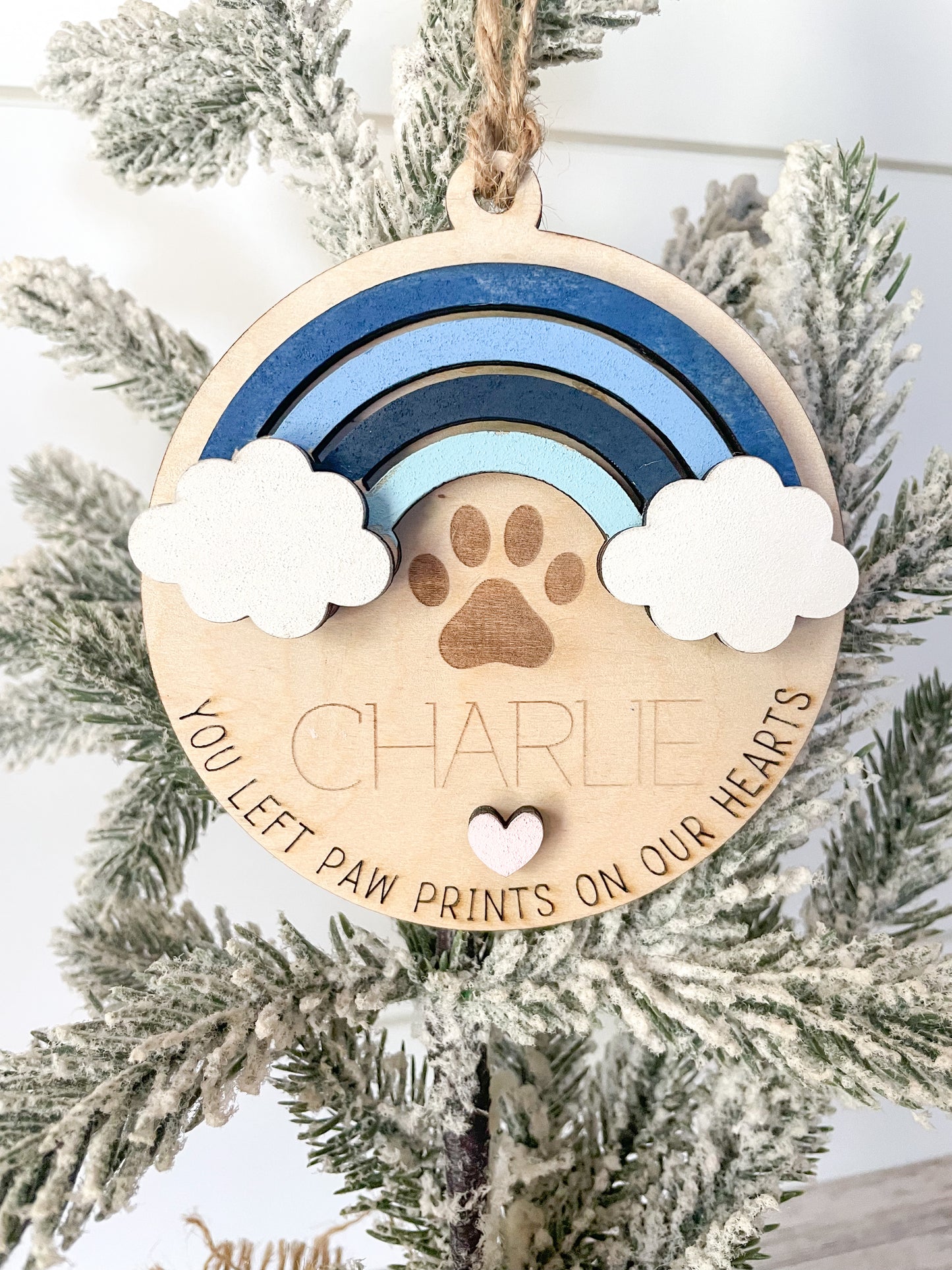 Pet Memorial Christmas Ornament