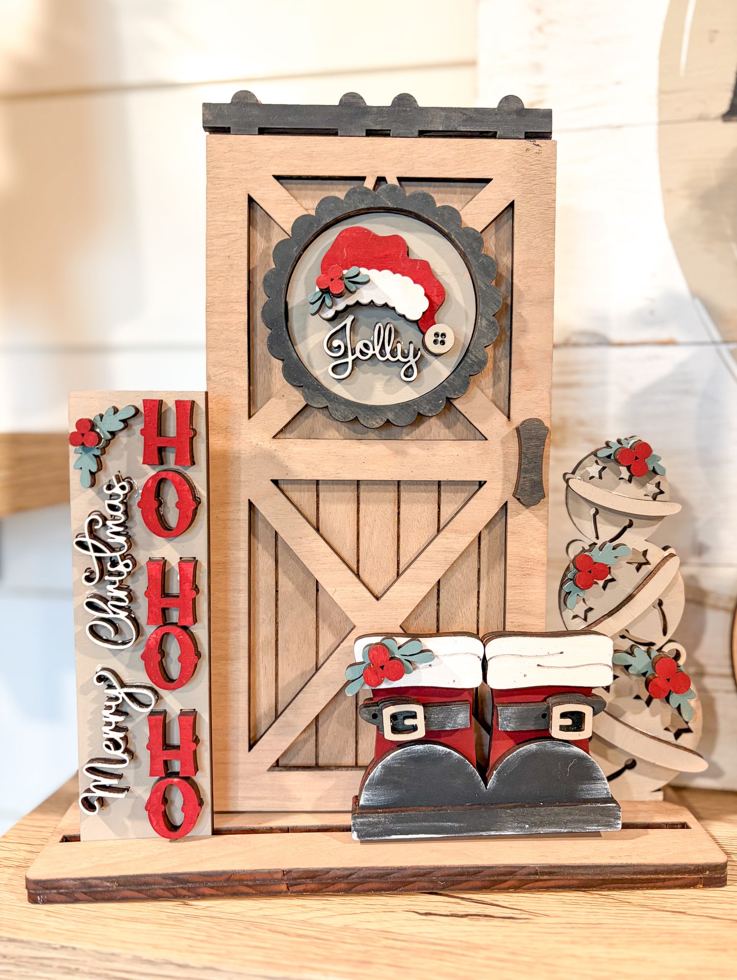 Interchangeable Barn Door Christmas in July Set
