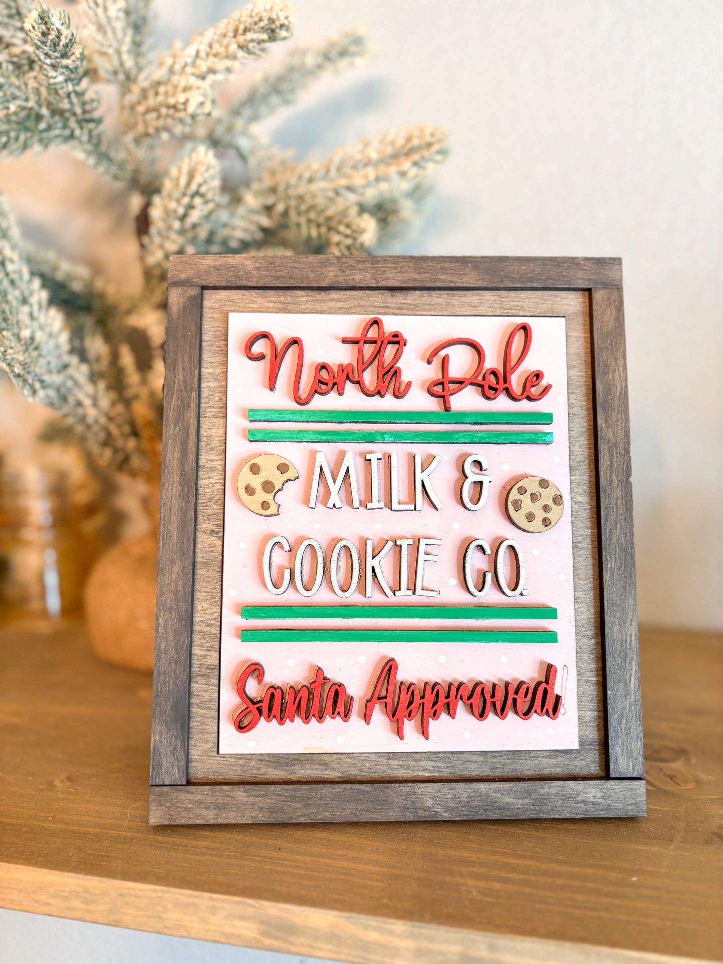 North Pole Trio Signs DIY Kit