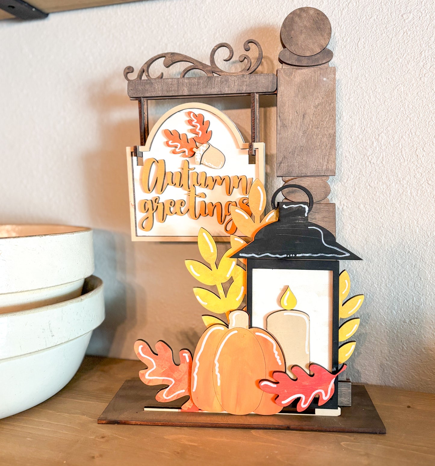 Autumn DIY Post Interchangeable