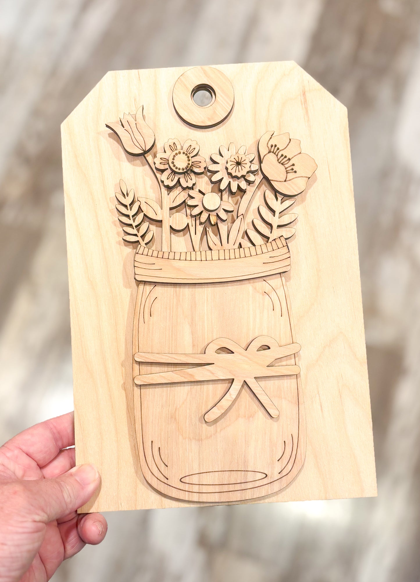 Mason Jar Tag DIY Kit