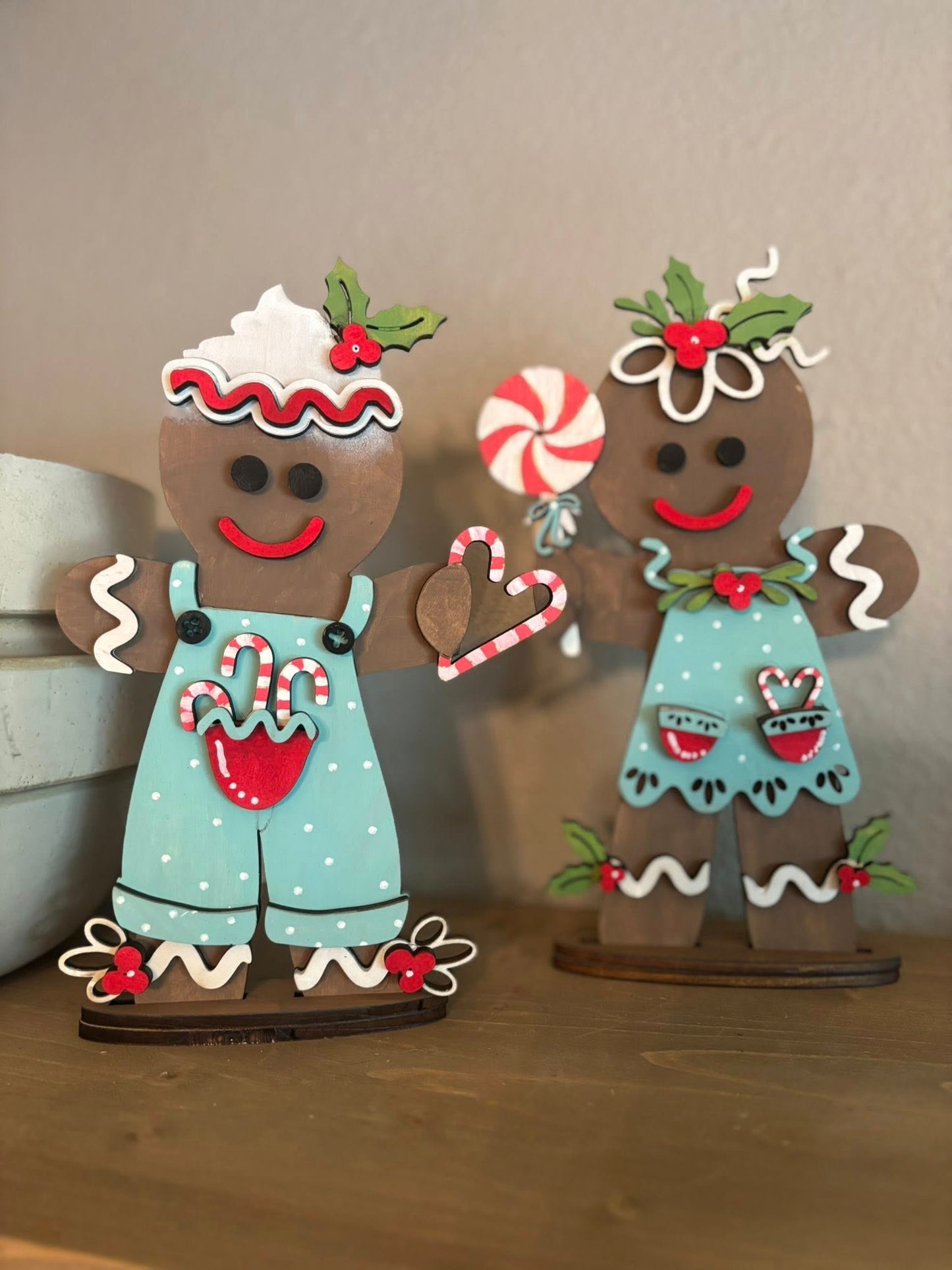 Gingerbread Boy & Girl