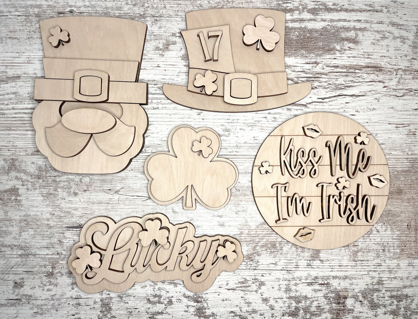 Lucky Leprechaun Tiered Tray DIY Kit