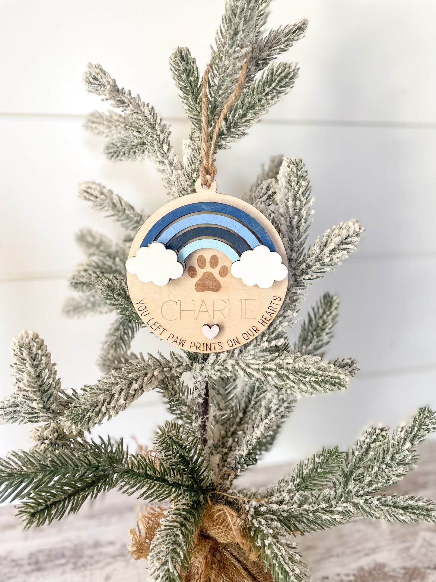 Pet Memorial Christmas Ornament