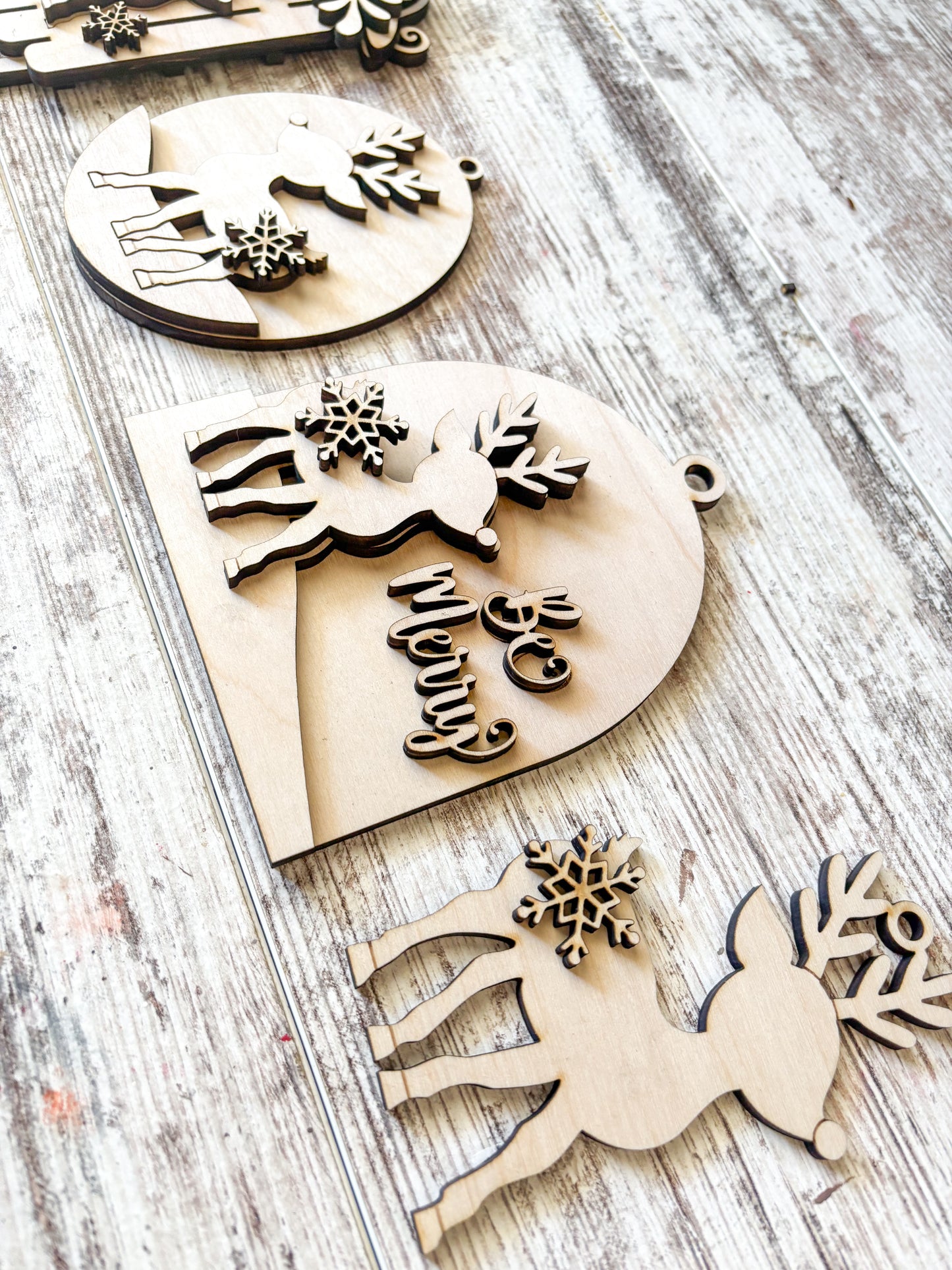 Reindeer Ornament DIY Kit