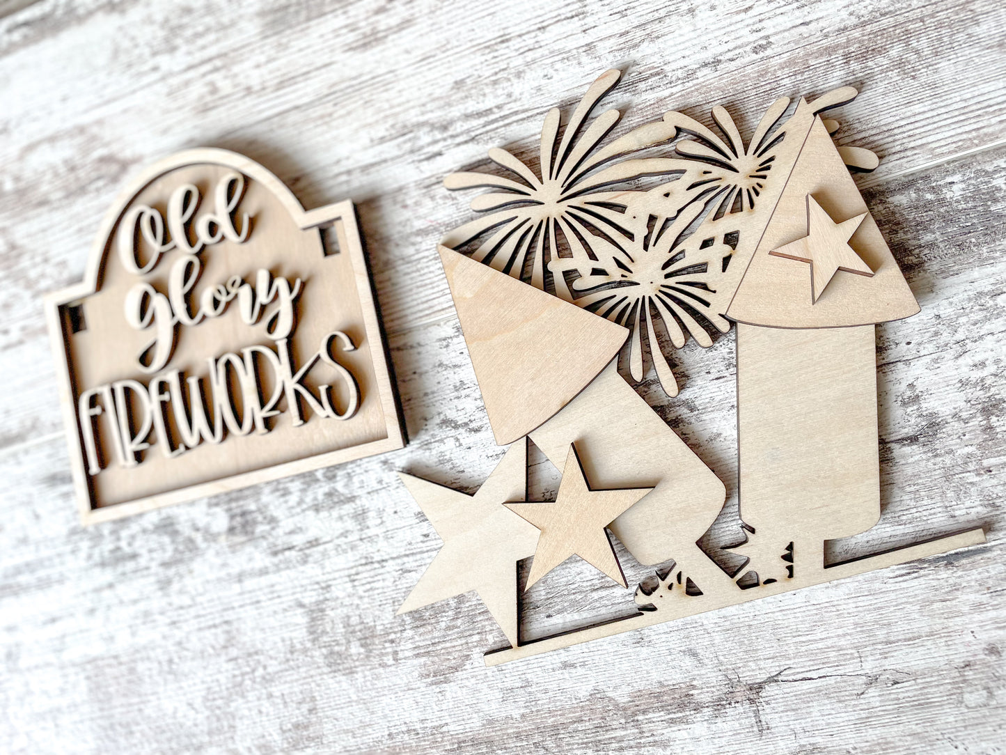 Old Glory Fireworks DIY Post Interchangeable