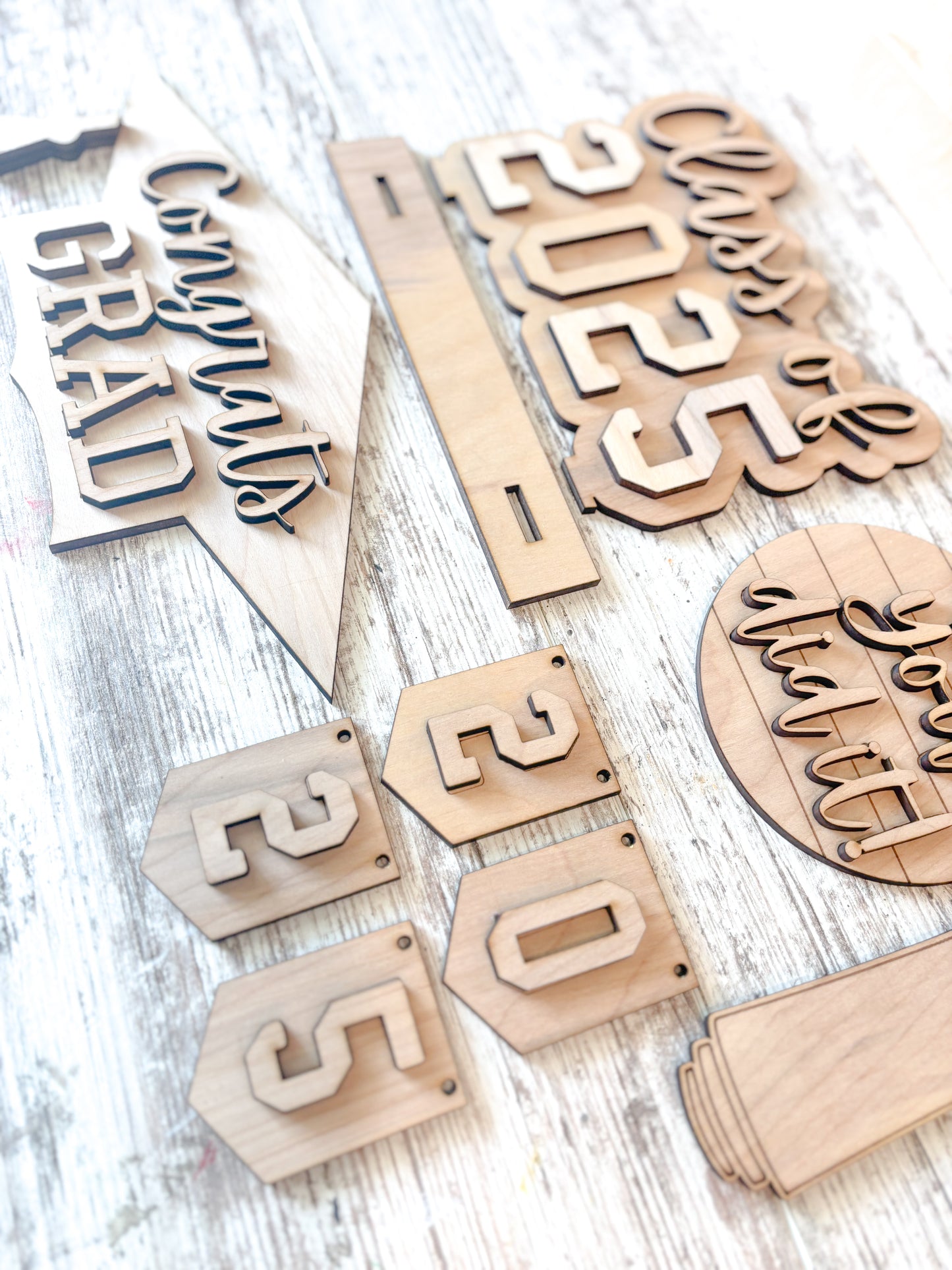 Graduation Tiered Tray DIY Kit