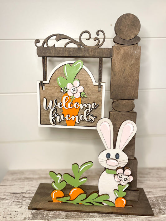 Easter Bunny DIY Post Interchangeable