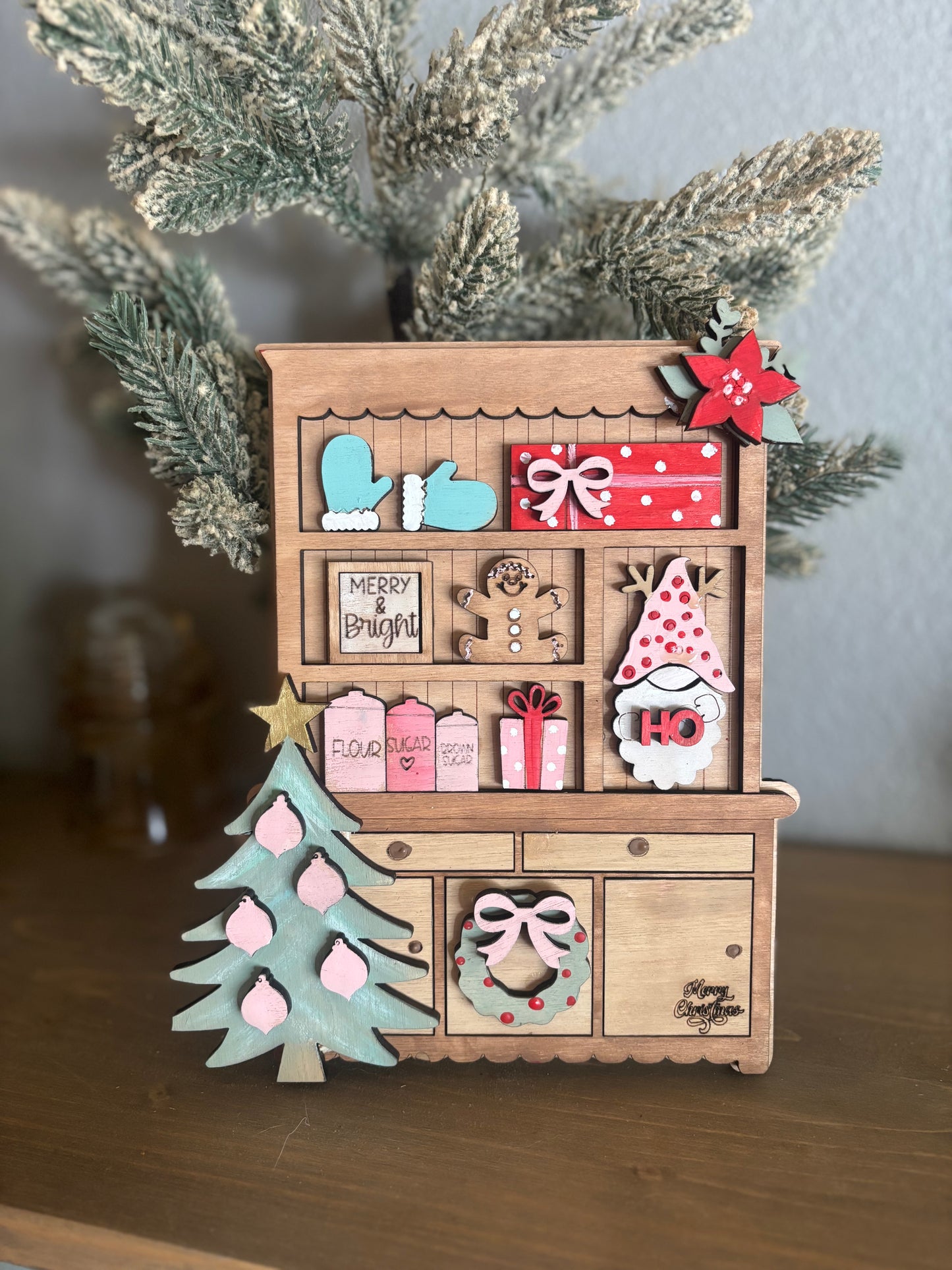 Christmas Bookshelves DIY Kits