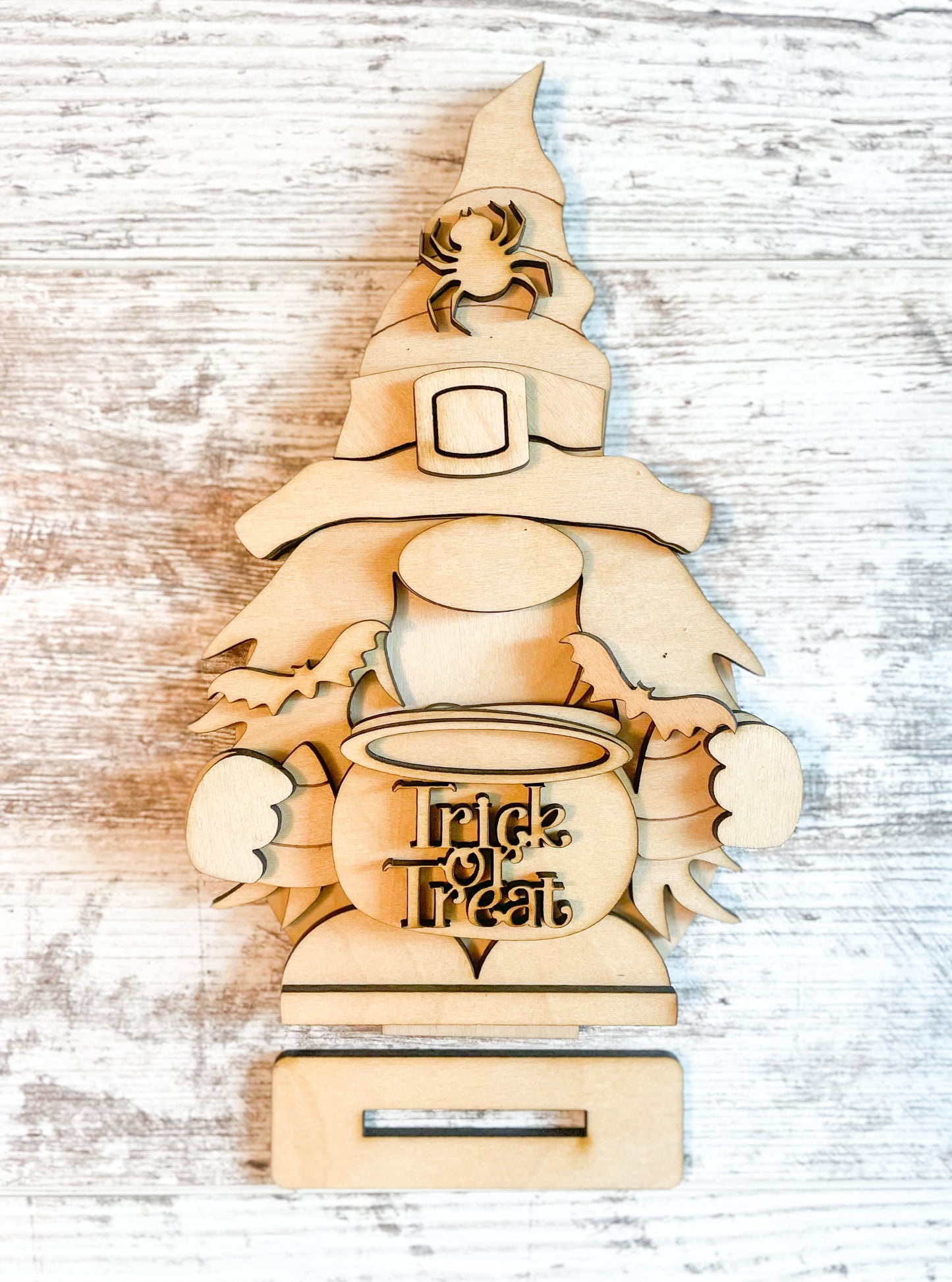 Halloween DIY Gnome Shelf Sitter