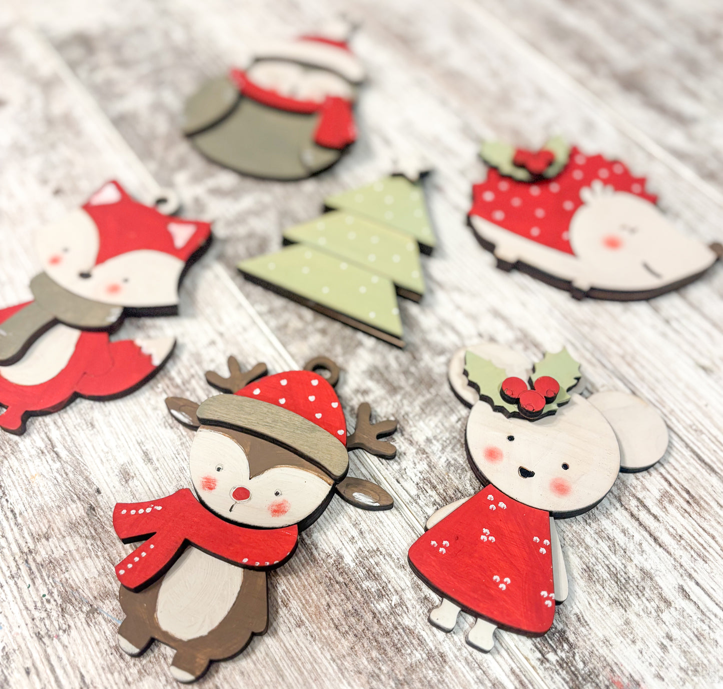 Woodland Ornament Set DIY Kit
