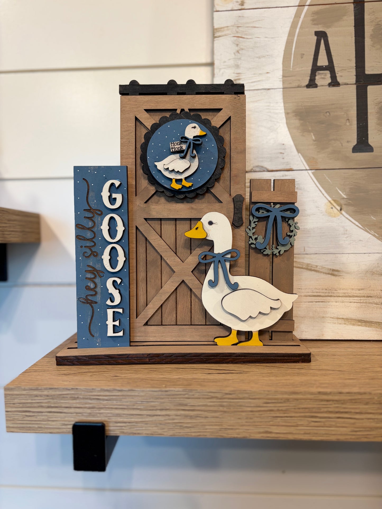 Interchangeable Barn Door Goose Set