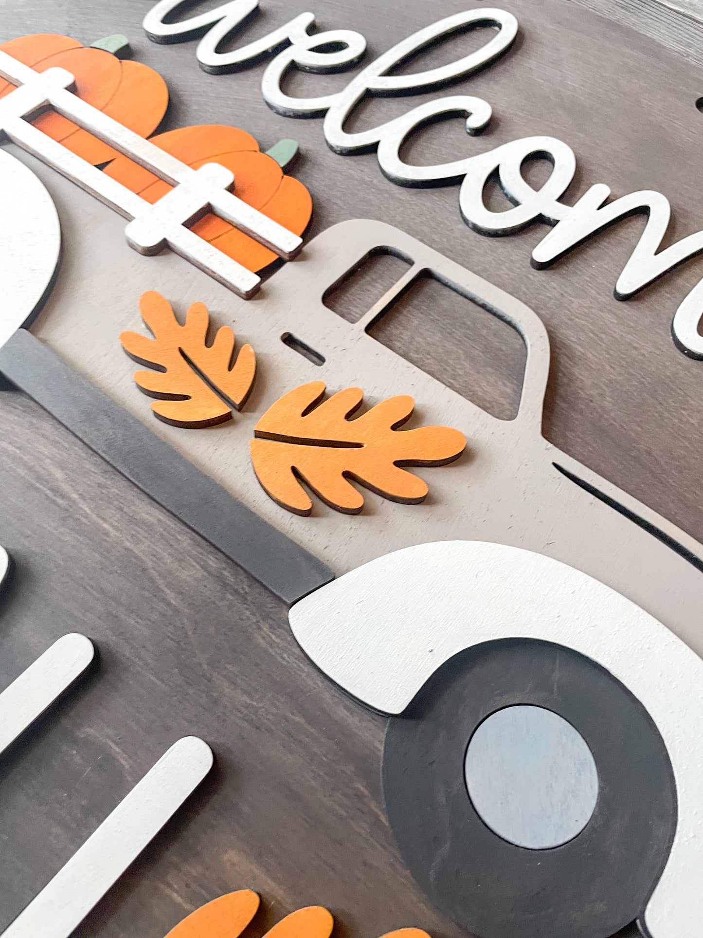 Welcome Fall Door Hanger DIY Kit