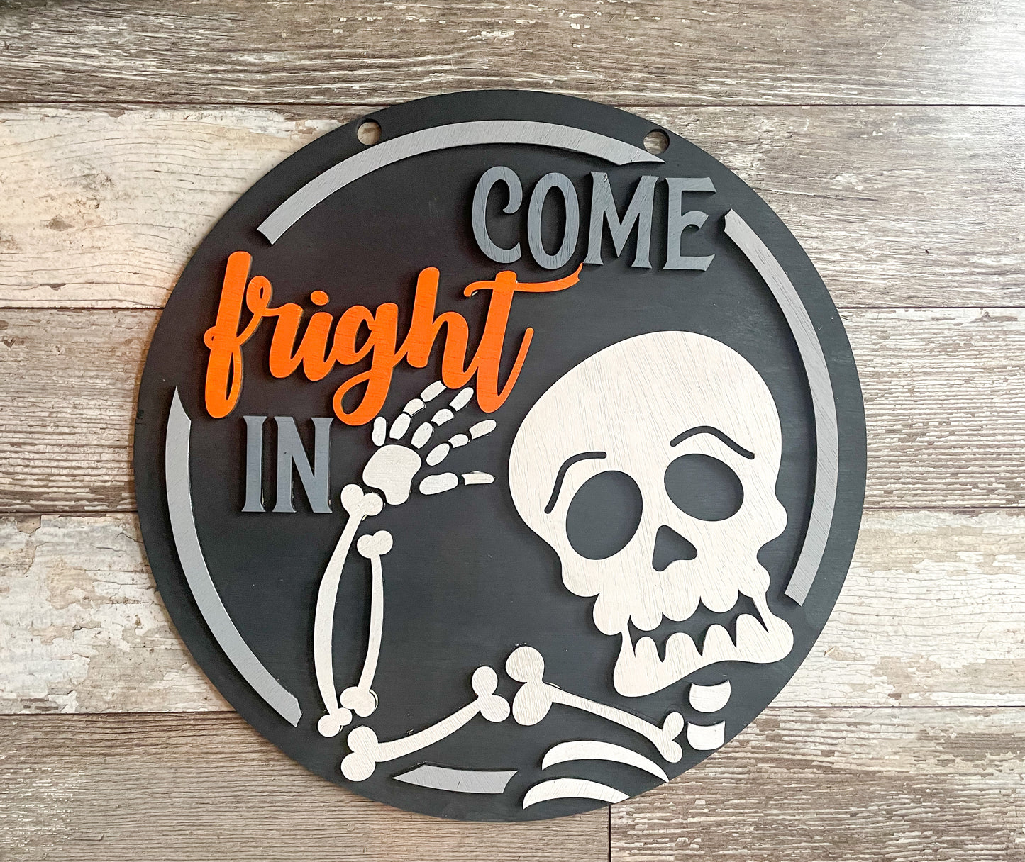 Come Fright In Door Hanger DIY Kit
