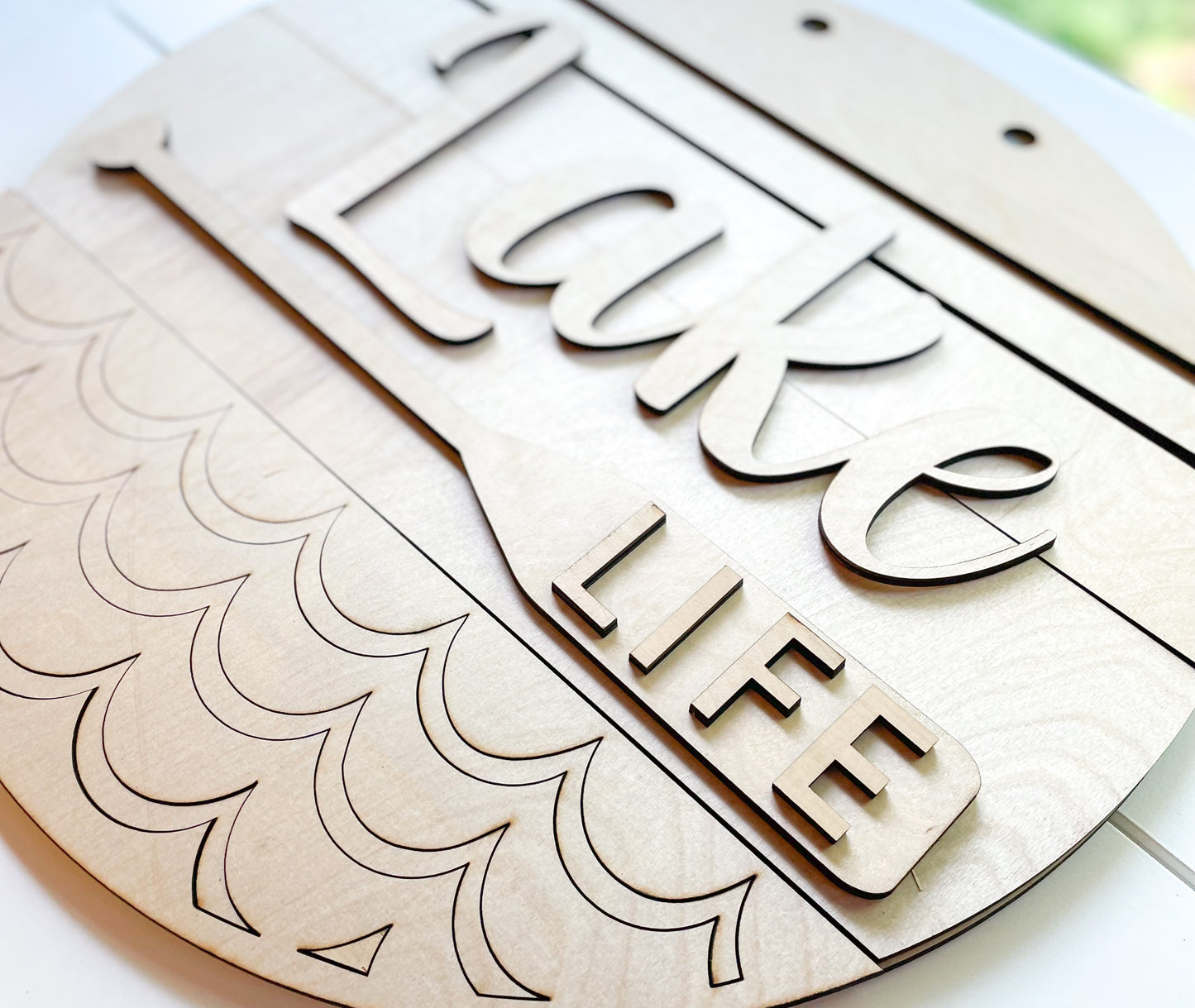 Lake Life Door Hanger DIY Kit