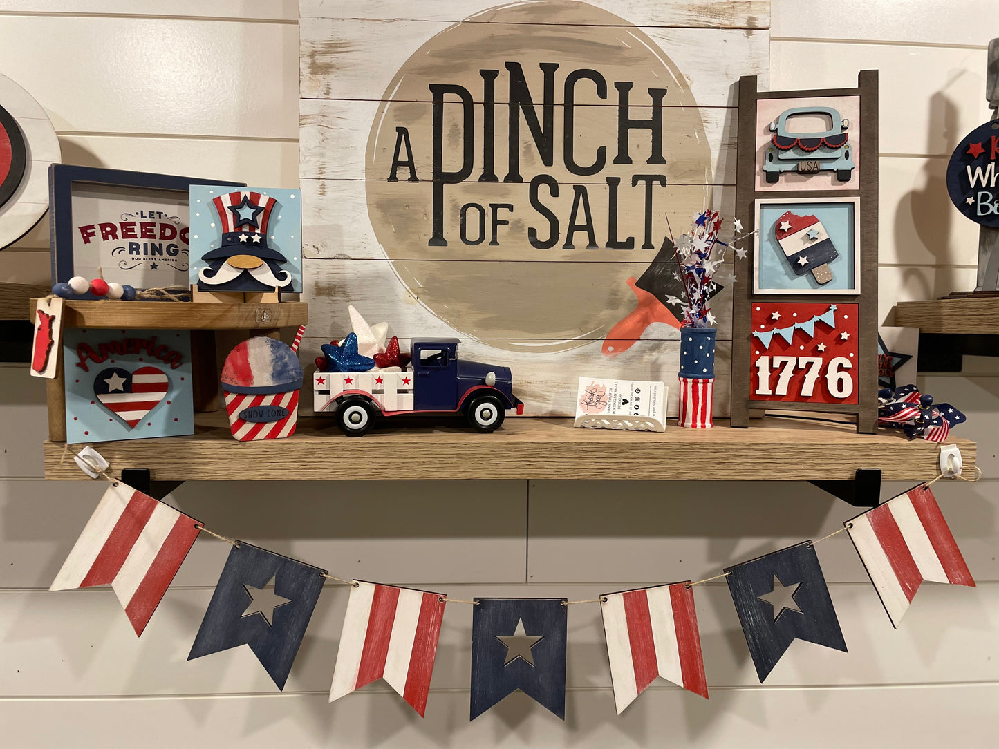 American Flag Banner DIY Kit