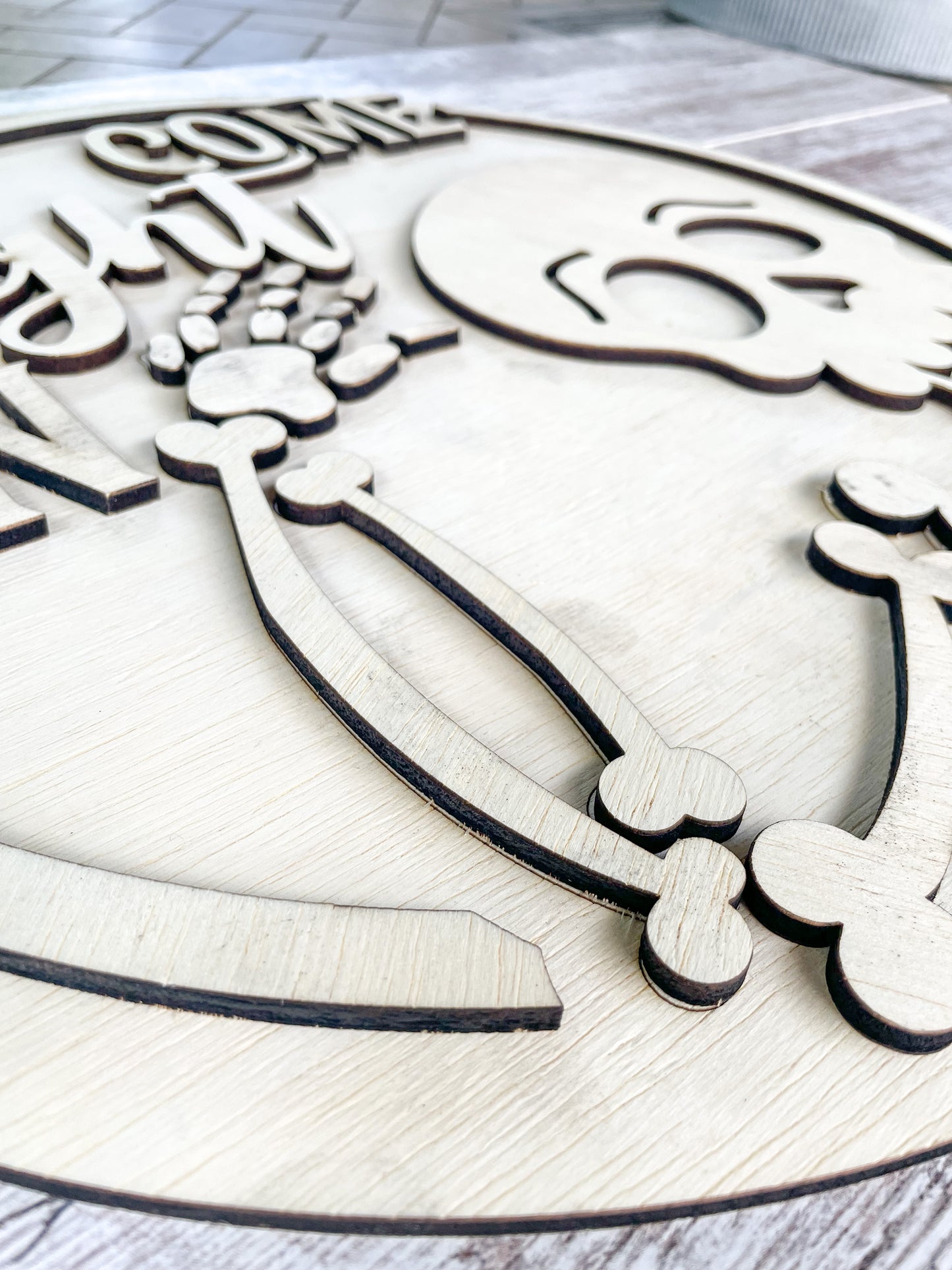 Come Fright In Door Hanger DIY Kit