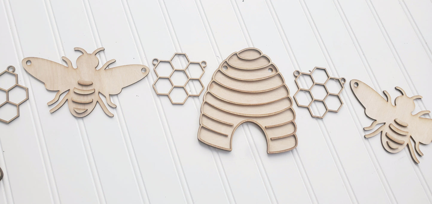 Bee DIY Banner Kit