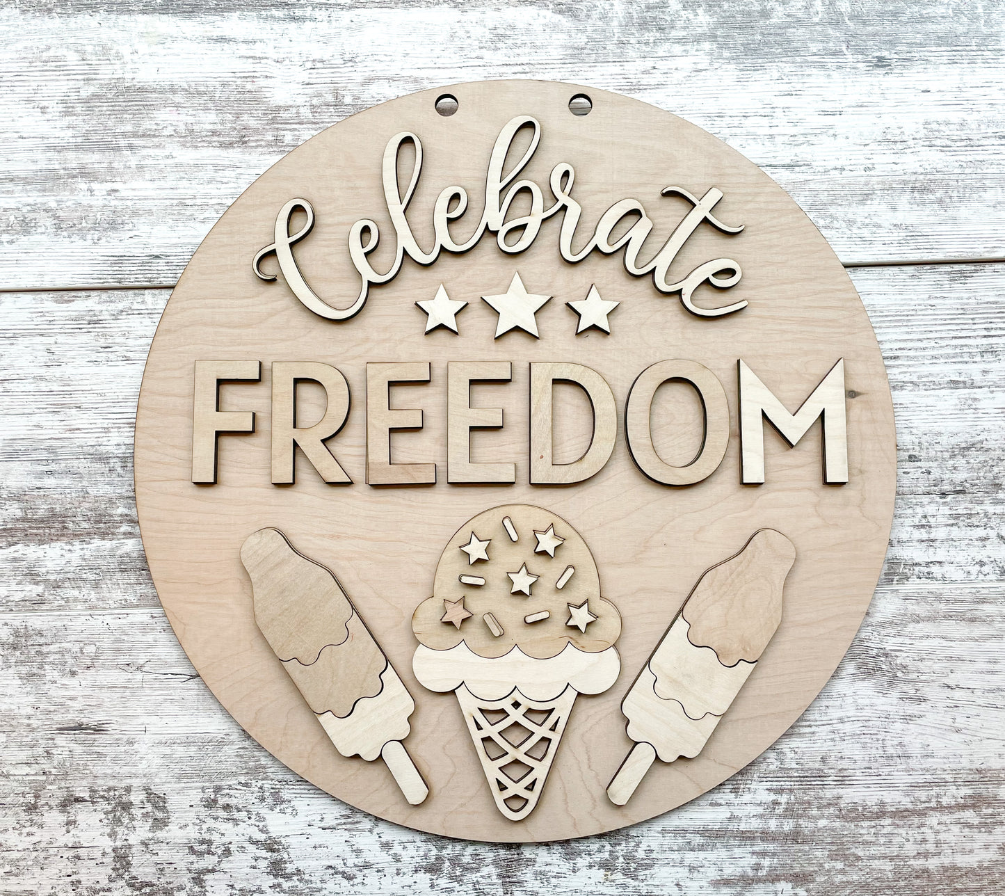 Celebrate Freedom 4th of July Door Hanger Kit
