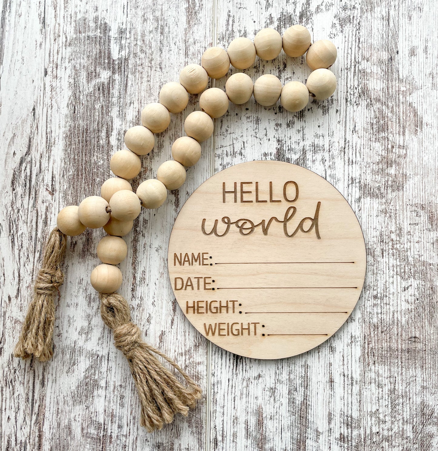 Hello World Baby Sign