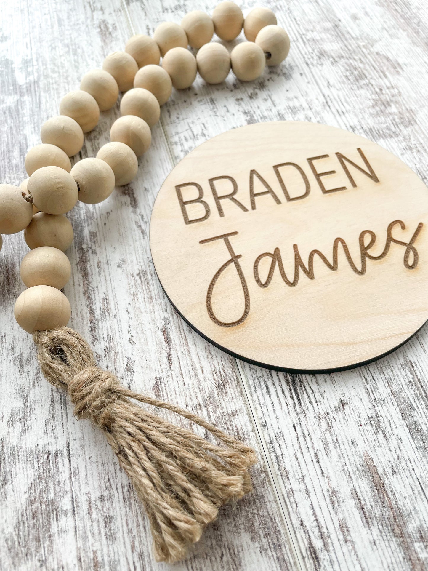 Personalized Name Wood Sign