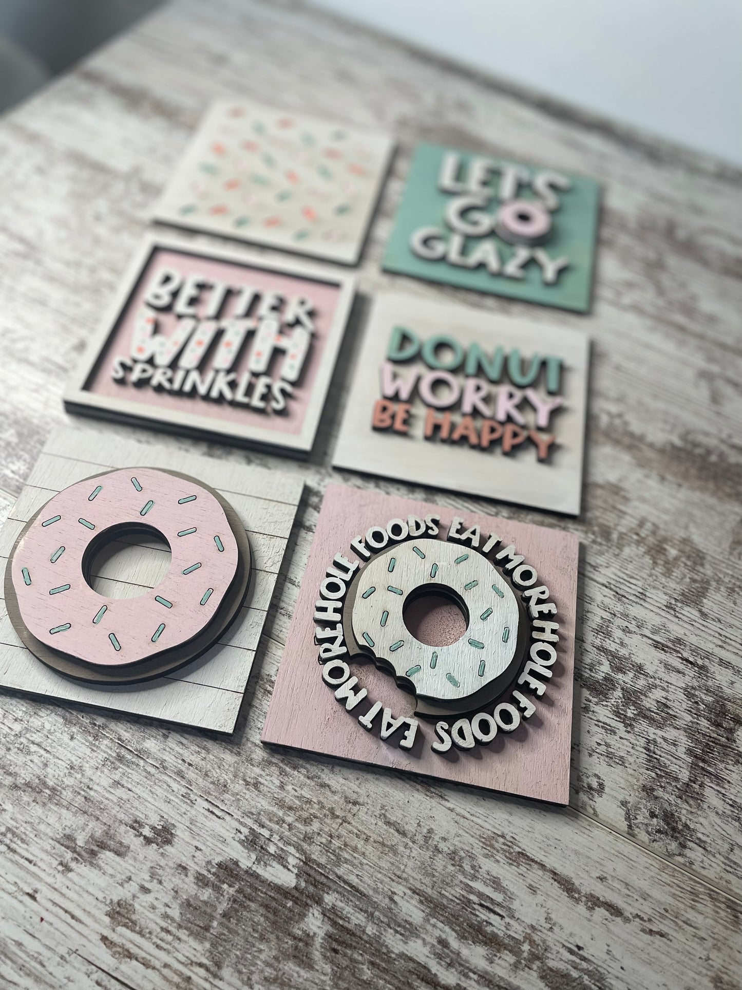 Mini Donut DIY SIgns