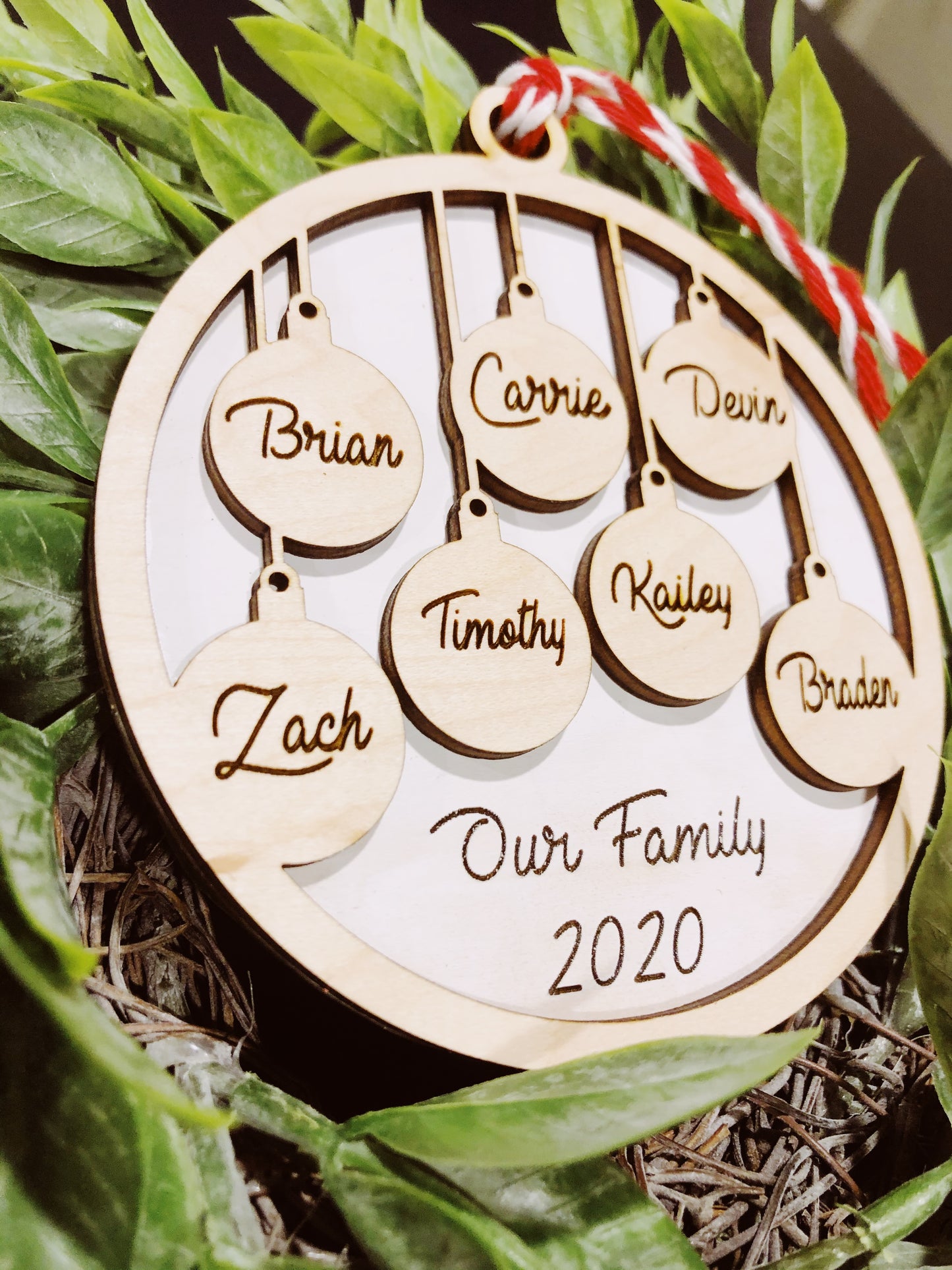 Family Name Ornament
