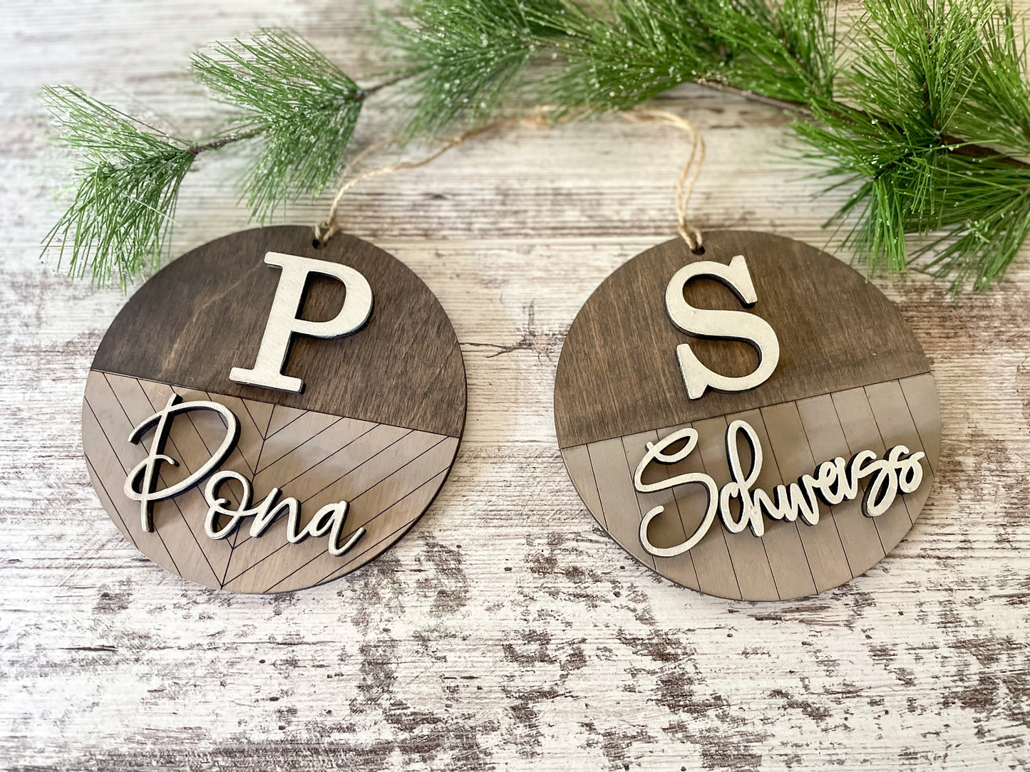 Monogrammed Ornament