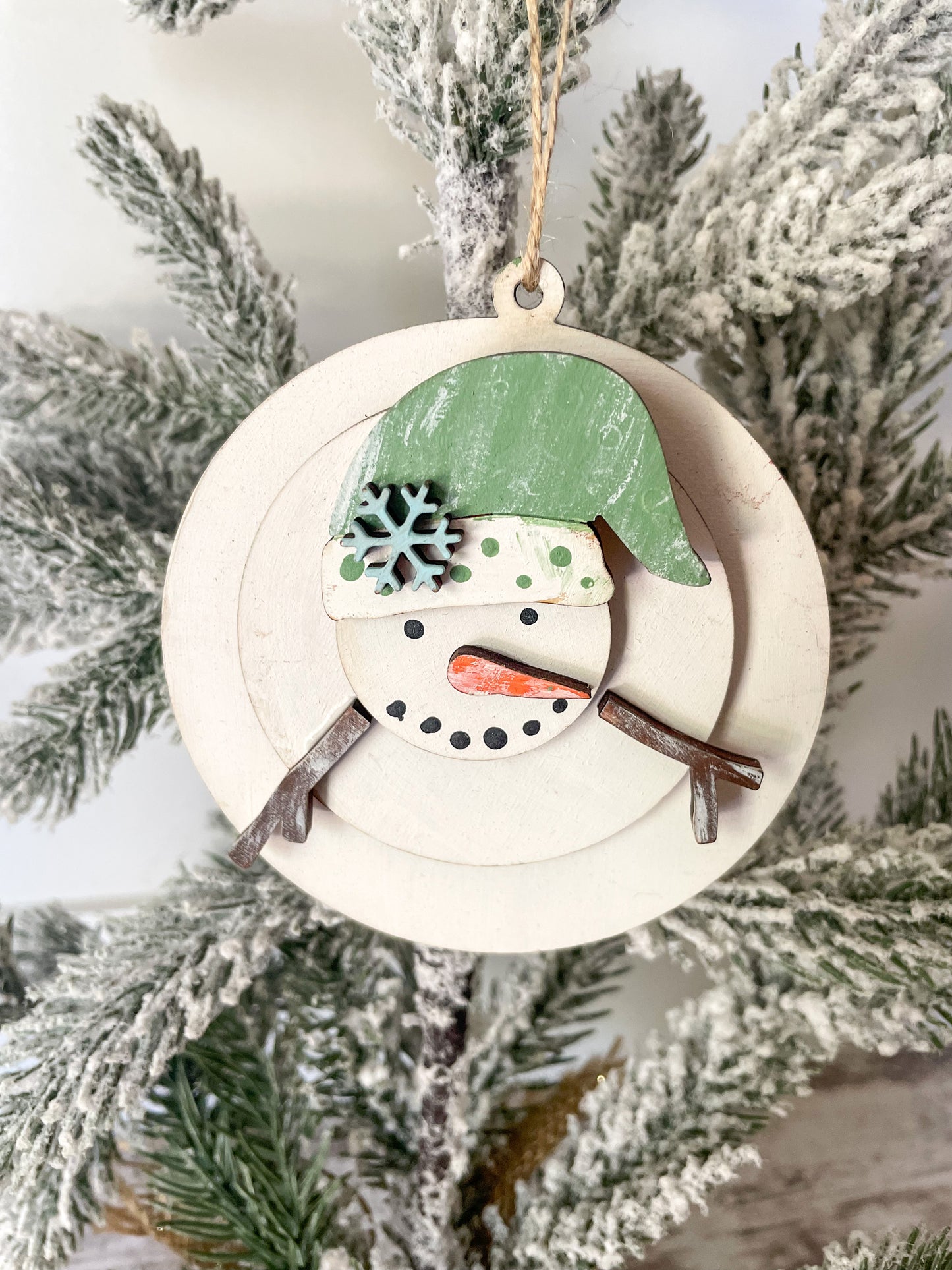 Snowman Ornament DIY Kit