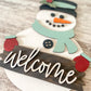 Welcome Snowman Door Hanger DIY Kit