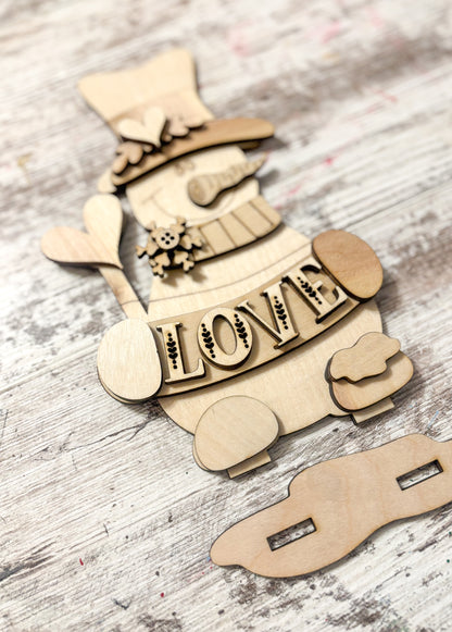 Love Snowman DIY Kit