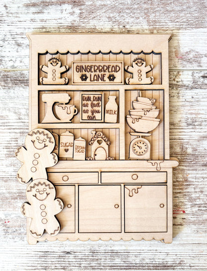 Christmas Bookshelves DIY Kits