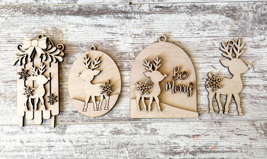 Reindeer Ornament DIY Kit