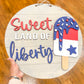 Sweet Land of Liberty Door Hanger DIY Kit