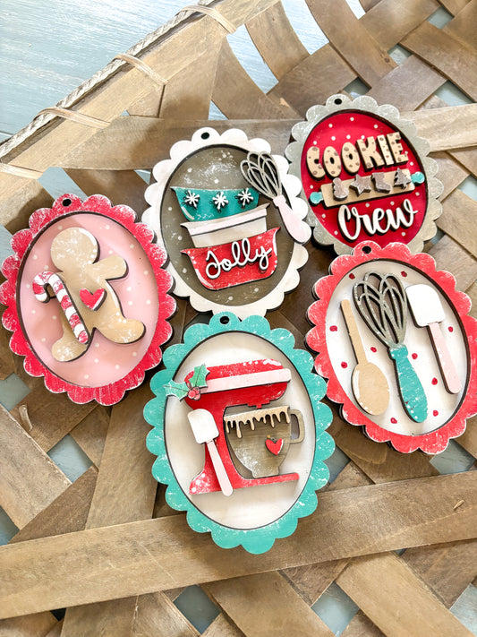 Baking Spirits Ornament Set DIY Kit