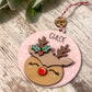 Personalized Reindeer Ornaments