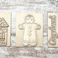 Gingerbread Mini Signs DIY Kit