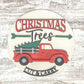 Christmas Trees Cut and Carry Door Hanger Kit