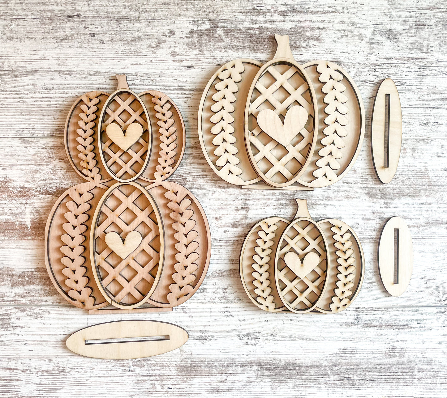 Standing Fall Pumpkin Decor