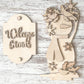 Porch Leaner Interchangeable Welcome Friends Snowman Add On DIY Kit