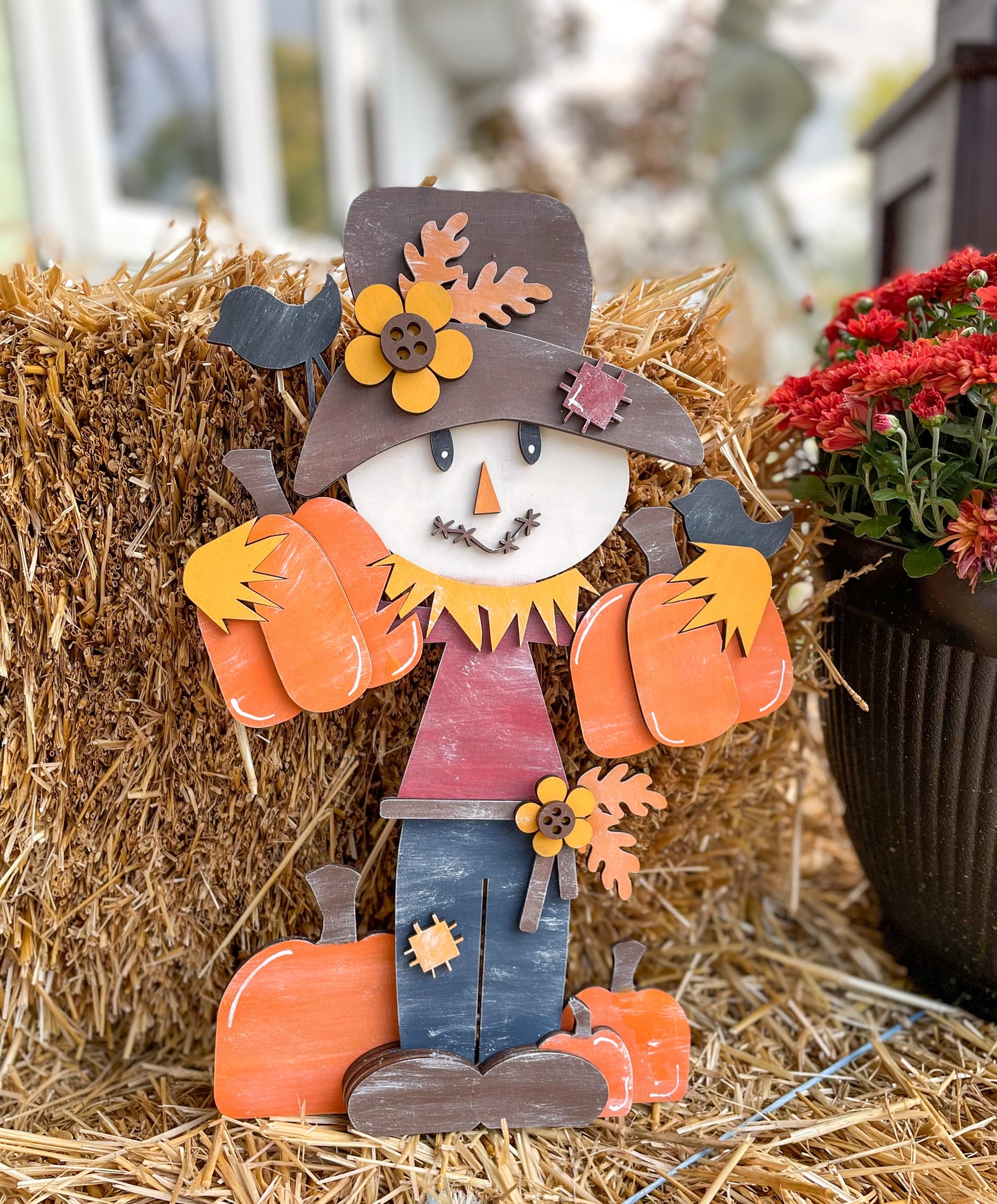 Standing Scarecrow DIY Shelf Sitter