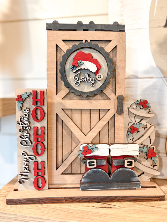 Interchangeable Barn Door Christmas in July Set