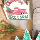 Christmas Tree Farm DIY Post Interchangeable