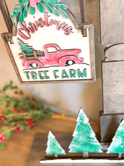Christmas Tree Farm DIY Post Interchangeable