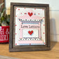 Valentine’s Day Trio Signs DIY Kit