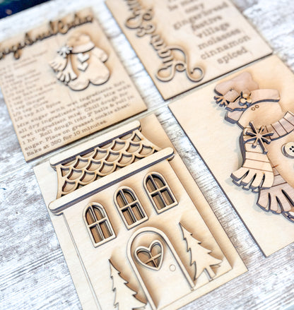 Gingerbread Trio Signs